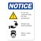 Signmission Safety Sign, OSHA Notice, 18" Height, Aluminum, Keep Calm OS-NS-A-1824-25574 - alternate 1